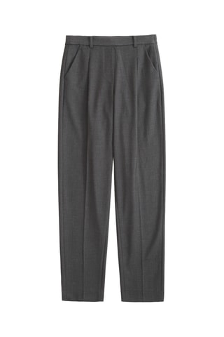 Pantalón tapered - Gris oscuro