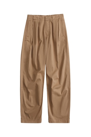 Pantalón relaxed fit - Marrón claro
