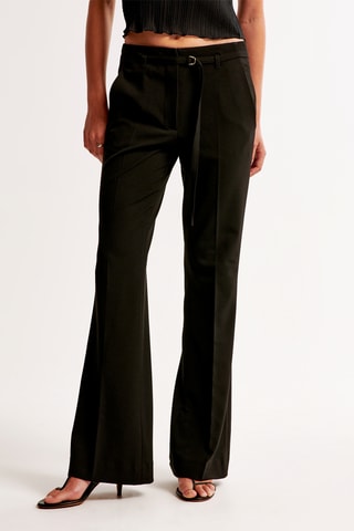 Pantalón flare - negro