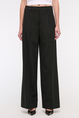 Pantalón wide leg - Negro