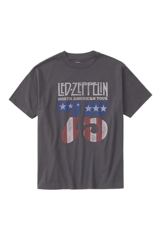 Camiseta oversize - Negro