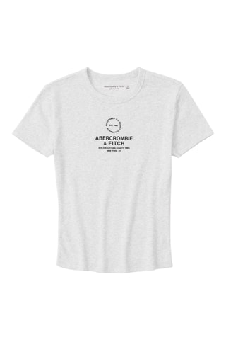 T-shirt slim - Gris clair