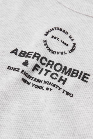 T-shirt slim - Gris clair