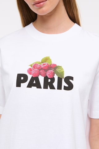 Camiseta oversize - Blanco