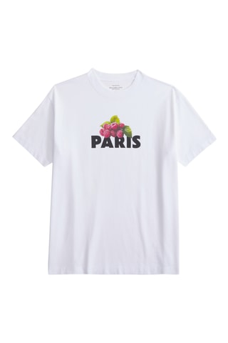 Camiseta oversize - Blanco