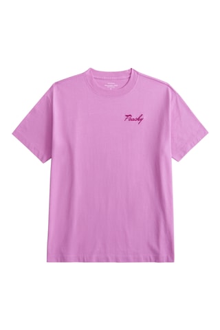 Camiseta oversize - Rosa