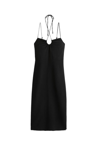 Vestido midi - Negro