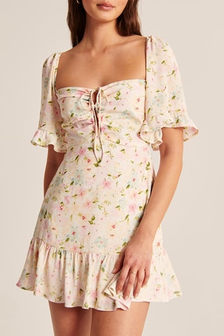 Vestido recto - Blanco