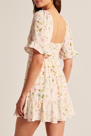 Vestido recto - Blanco