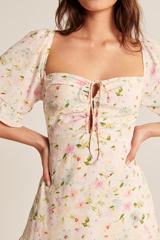 Vestido recto - Blanco