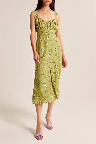Vestido camisero - Verde