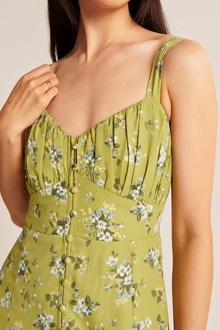 Vestido camisero - Verde