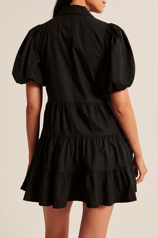Vestido camisero - Negro
