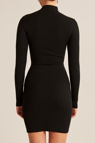 Vestido jersey - Negro