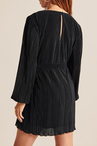 Robe plissée - Noir