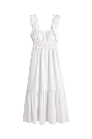 Vestido midi - Blanco