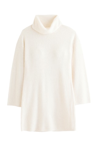 Robe pull - Ecru