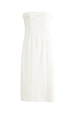 Robe bustier - Ecru