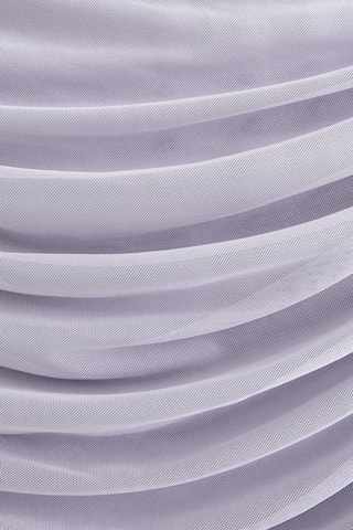 Robe asymétrique - Mauve