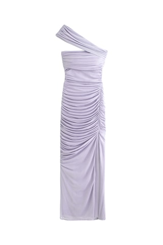Robe asymétrique - Mauve