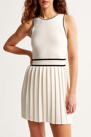 Robe droite - Ecru