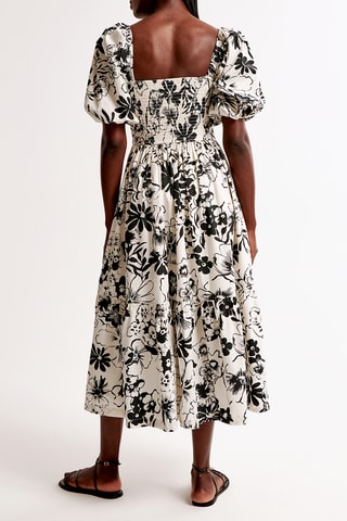 Vestido midi - Gris claro
