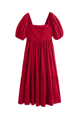 Robe midi - Rouge