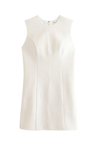 Robe droite - Ecru