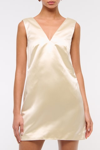 Robe droite - Beige