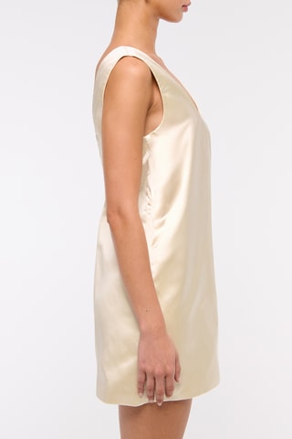 Robe droite - Beige