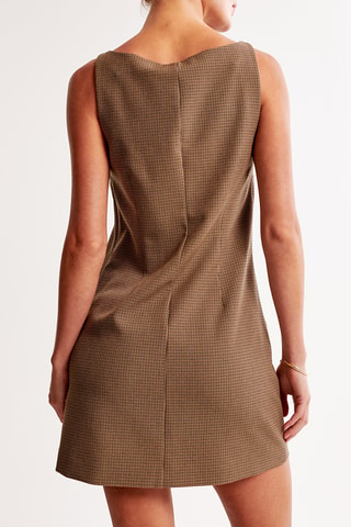 Robe droite - Marron