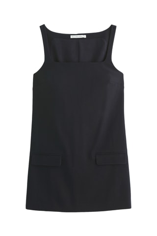 Vestido recto - Negro