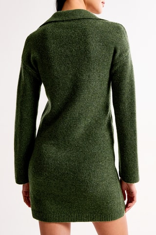 Robe pull - Vert foncé