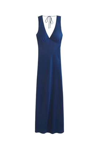 Robe longue - Bleu marine