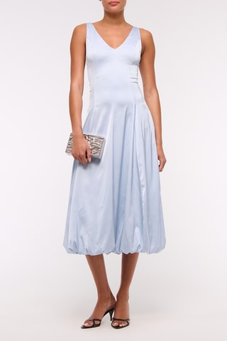 Vestido midi - Celeste