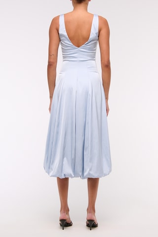 Vestido midi - Celeste