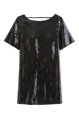 Robe droite - Noir