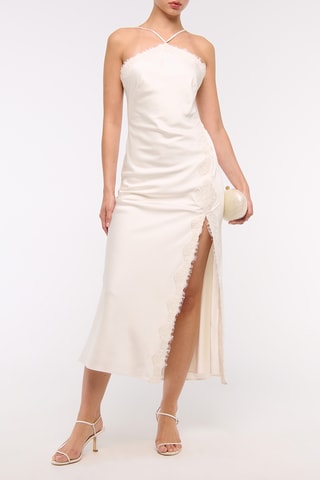 Robe midi - Blanc