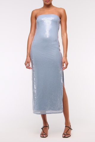 Robe midi - Ciel