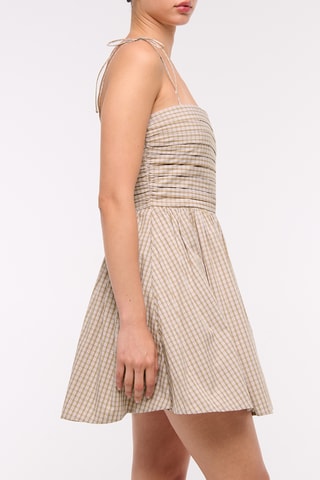 Robe patineuse - Marron clair