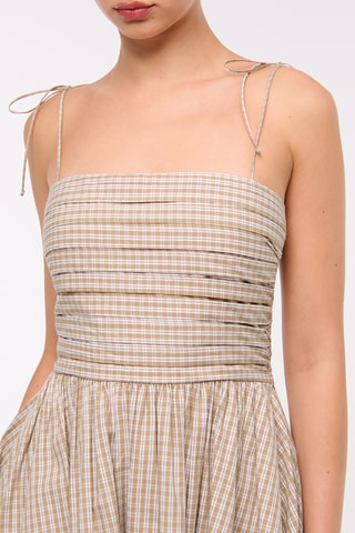 Robe patineuse - Marron clair