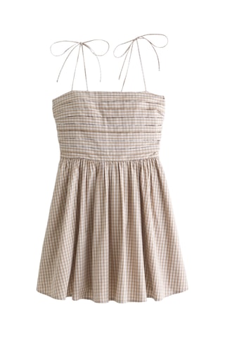Robe patineuse - Marron clair