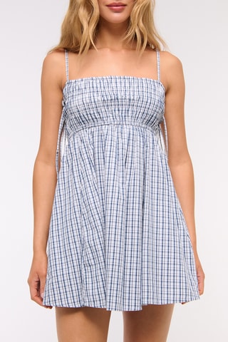 Vestido evasé - Azul marino