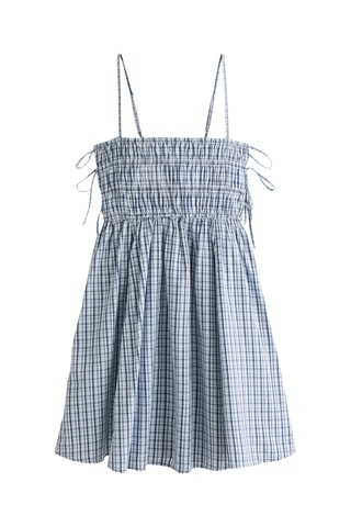 Vestido evasé - Azul marino