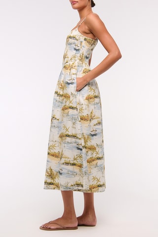 Vestido midi - Crudo