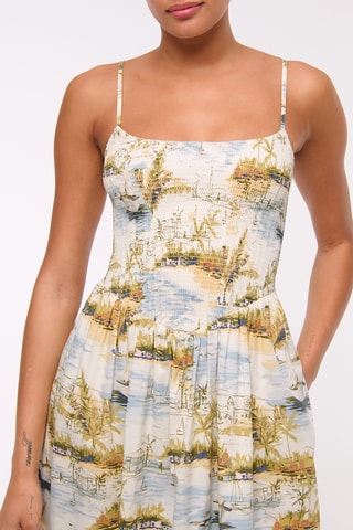 Vestido midi - Crudo