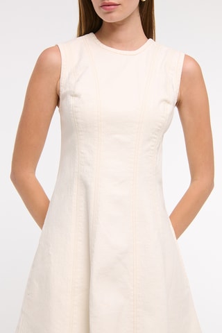 Robe patineuse - Ecru