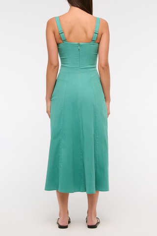 Vestido midi - Verde