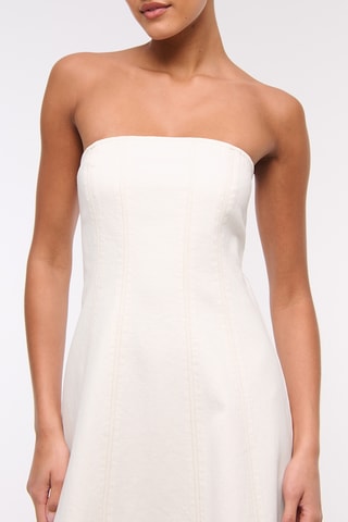 Vestido bustier - Crudo