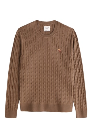 Jersey de lana - Marrón